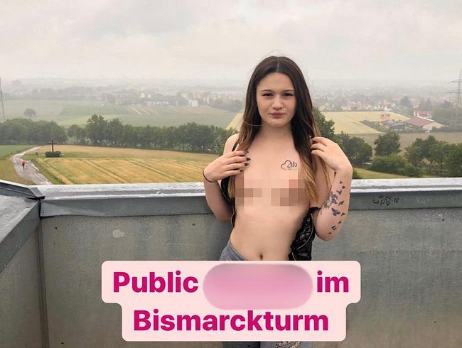Public Quickie im Bismarckturm!