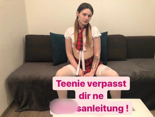 Lena_Sophie Porno Video: Teenie verpasst dir ne Wichsanleitung!